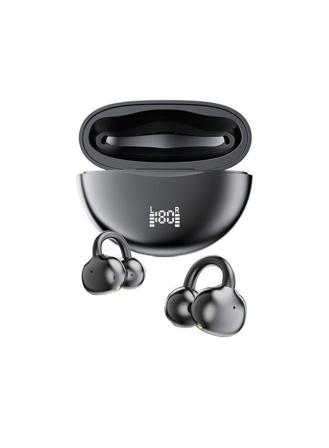 TAJ BAZAAR Ear Clip Earbuds Mini Open Ear Headphones Wireless Bluetooth Earphones for Sport Workout Driving Walking Running Compatible with iPhone Android - Image 2